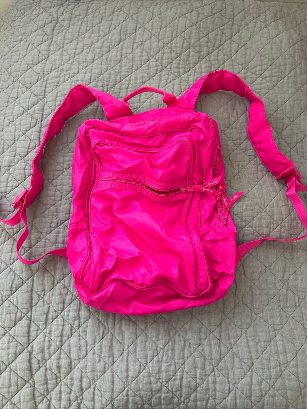 Vera Bradley Hot Pink Kids Backpack